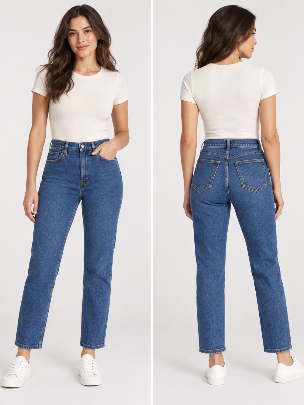 Abercrombie & Fitch Curve Love Ankle Straight Ultra High Rise Jeans Size 25/0